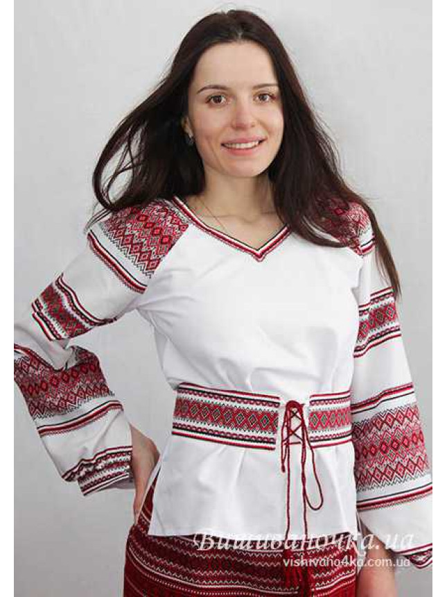 Women's vyshyvanka shirt 0026 size 48