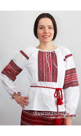 Women's vyshyvanka, sleeve, batiste 0033