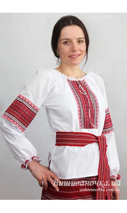 Women's vyshyvanka, sleeve, cotton 0037