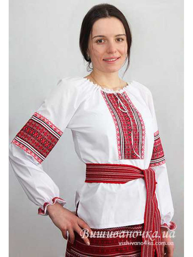 Women's vyshyvanka, sleeve, cotton 0037