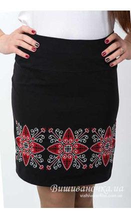 Skirt women's with embroidery 0095