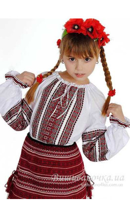 Блузка вишиванка дитяча 0134
