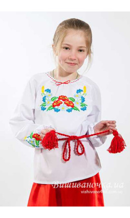 Children's blouse with embroidery 0177