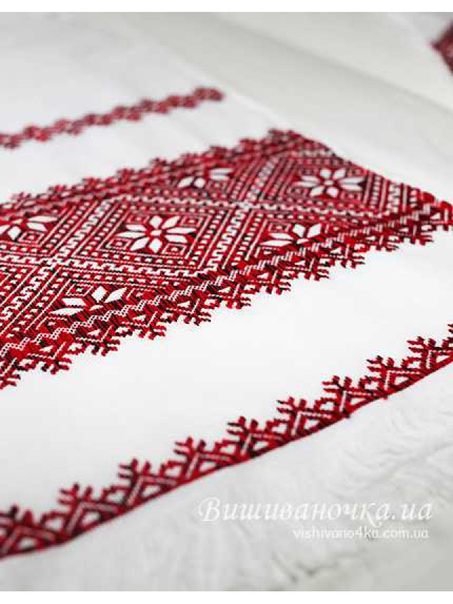 Вышитый низинкой рушник 1,9м 032