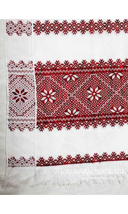 Вишитий низинкою рушник 1,9м 032