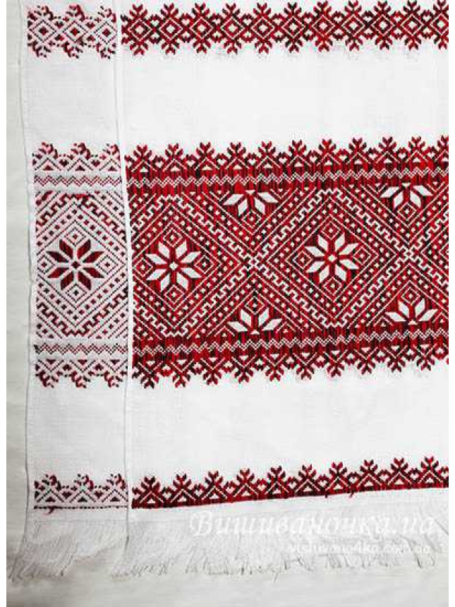 Вышитый низинкой рушник 1,9м 032
