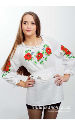 Женская блузка с вышивкой 3220