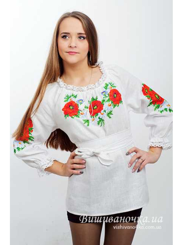 Women's blouse with embroidery 3220 size 42
