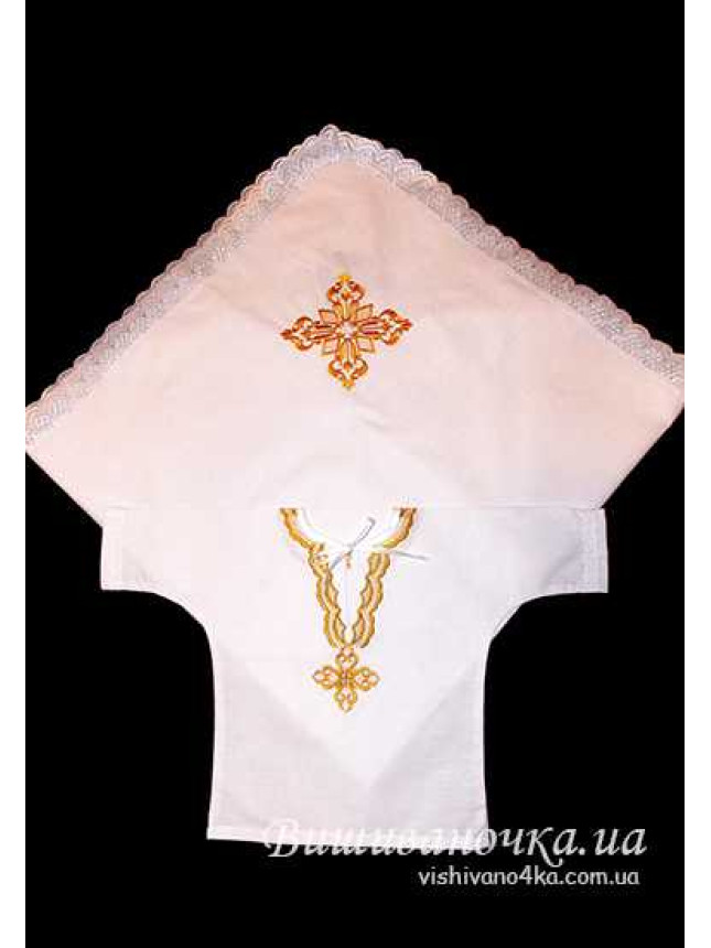 Christening cloth and little shirt on christening 4102