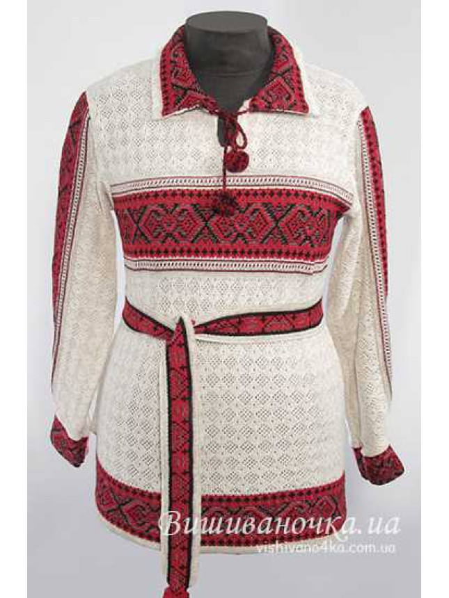 Women's vyshyvanka knitted 5245 size 48