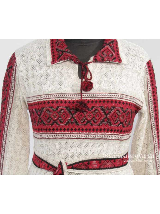 Women's vyshyvanka knitted 5245 size 48