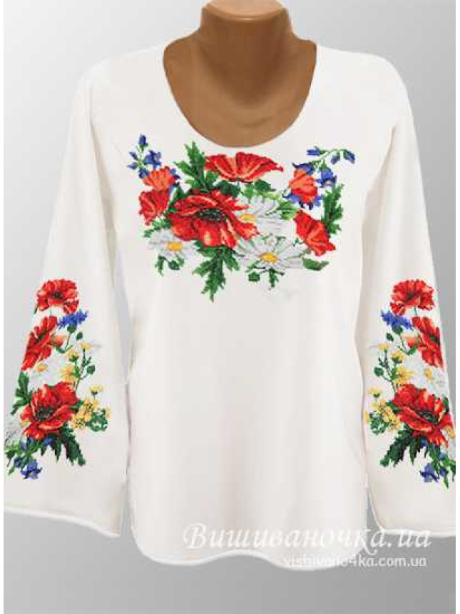 Bead embroidered women's vyshyvanka 7012