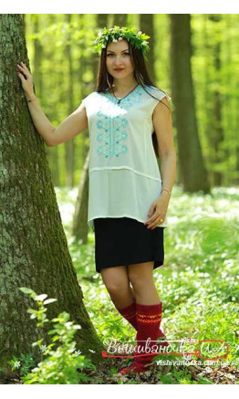 Tunic women's with embroidery 7099