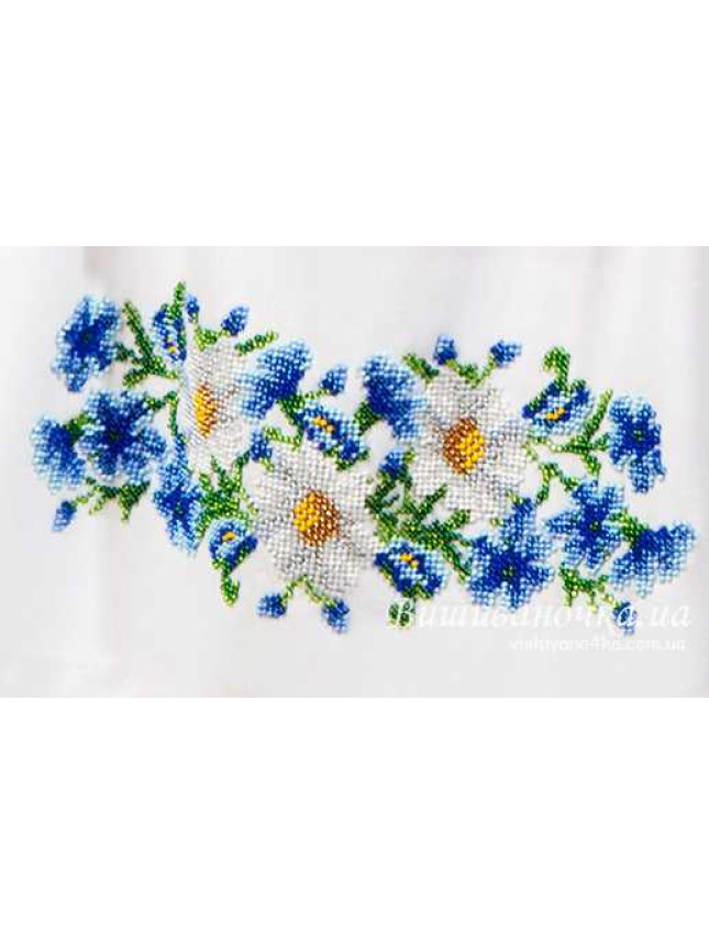 Children's dress with Czech beads 7114