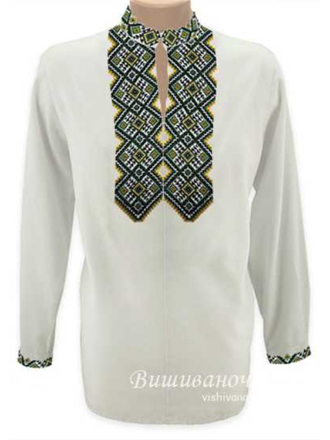 Men's vyshyvanka bead embroidered 7901