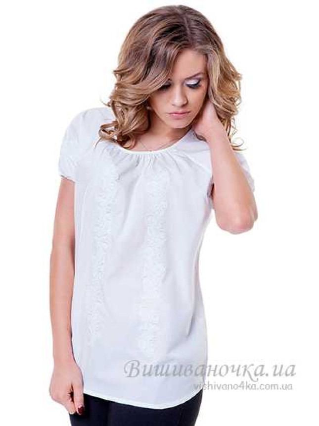Summer women's blouse with embroidery БЛ123