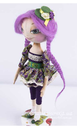 Handmade doll 3512 (Green)