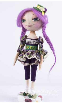 Handmade doll 3512 (Green)