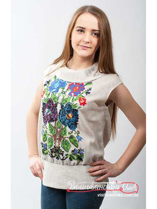 Жіноча блуза з вишивкою