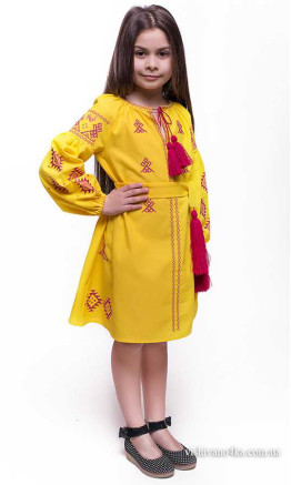 Bright dress for a girl SL01
