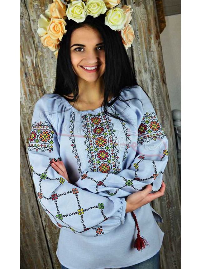 Вышиванки женские из хлопка UA16