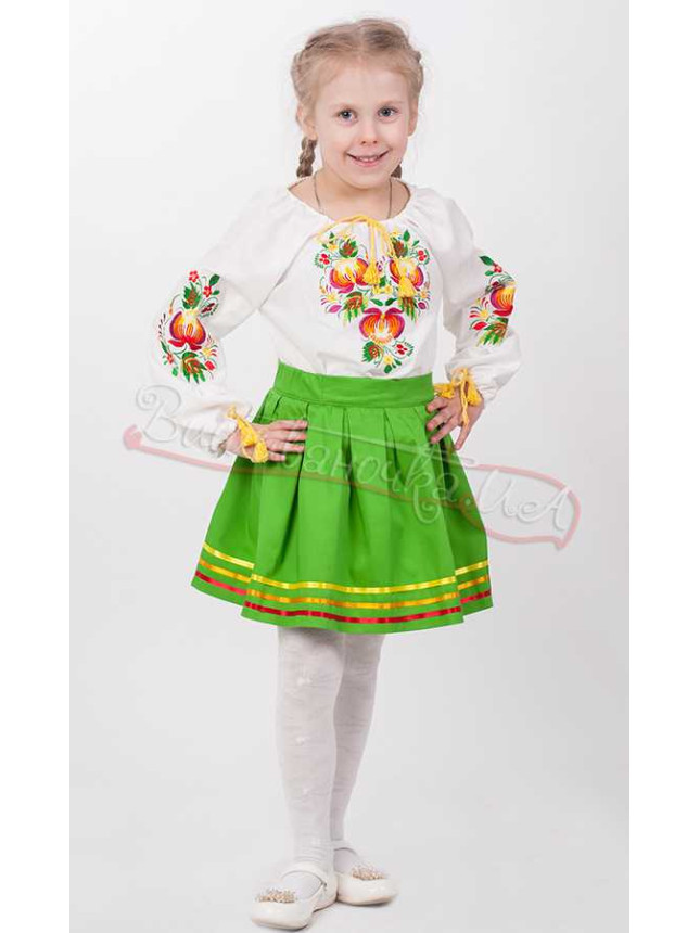 Children's vyshyvanka Petrykivka 7061 size 134