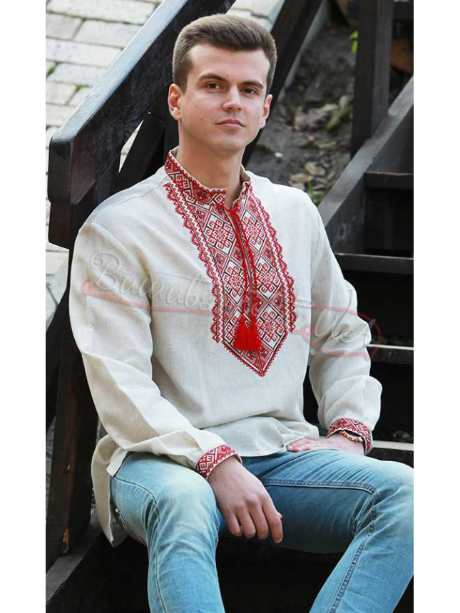 Мужская вышиванка, крестик 3367 размер 50