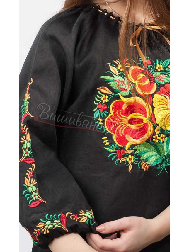 Women's shirt with embroidery 3732
