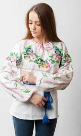 Women's vyshyvankas in linen 3726