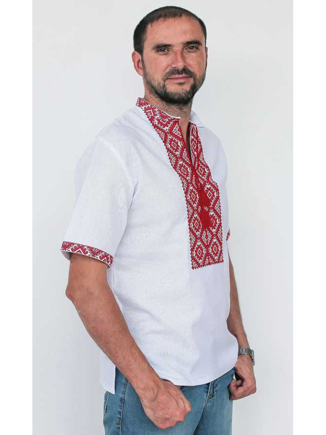 Men's shirt with short sleeves 2014