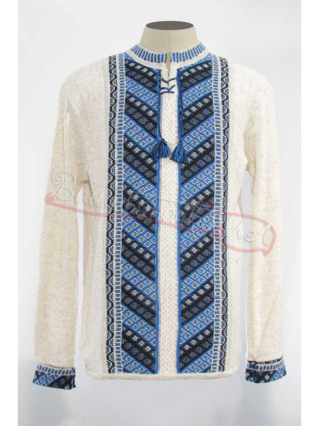 Knitted men's vyshyvanka jumper 5230 size XL