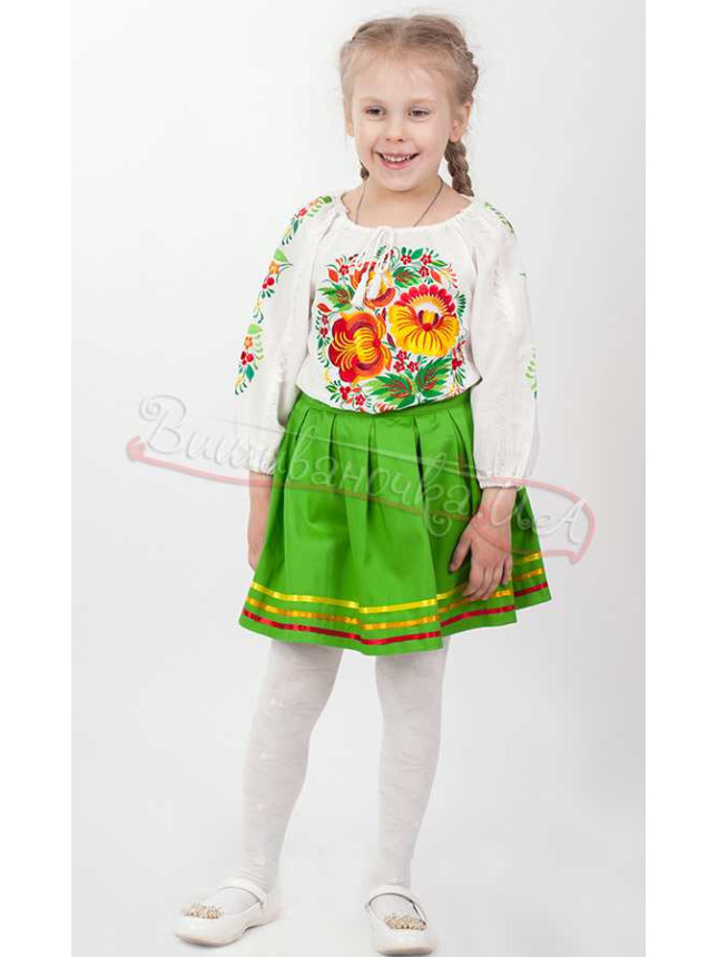 Children's vyshyvanka Petrykivka 7062 size 152