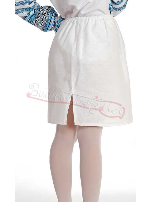 Plakhta skirt red for a girl 0094 size 140