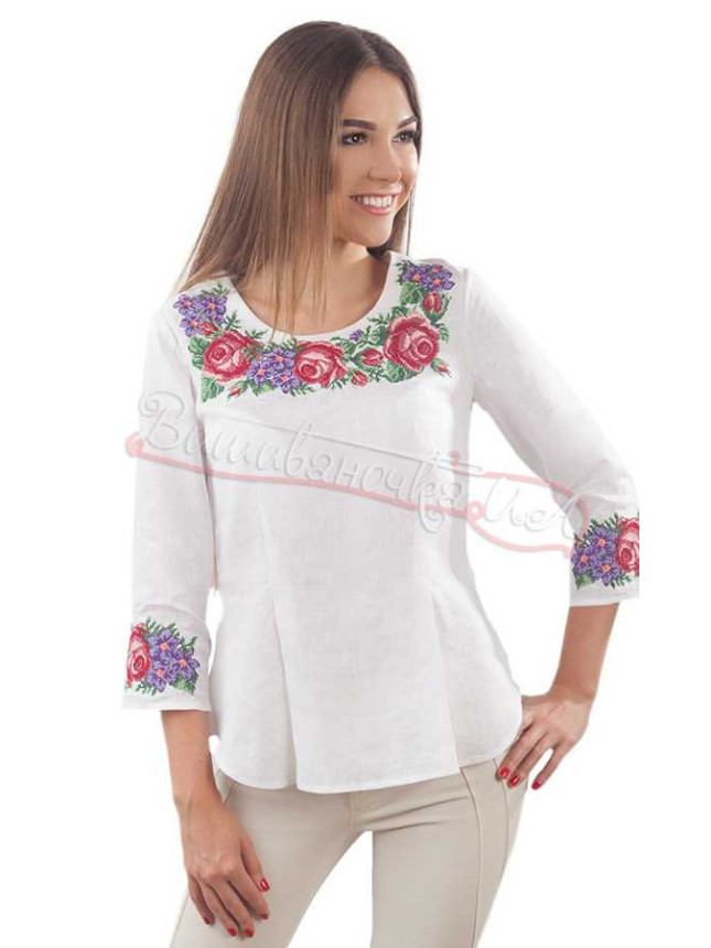 Women's blouse with embroidery БЛ 130