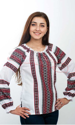 Вишиванка жіноча з довгим рукавом 0057