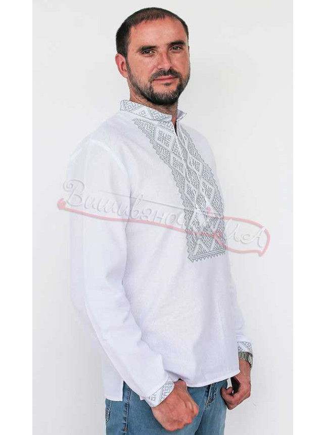 Ukrainian vyshyvanka with long sleeves 3300 size 50