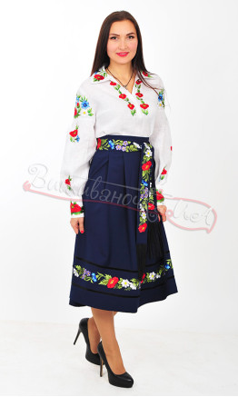 Women's suit with embroidery 0901