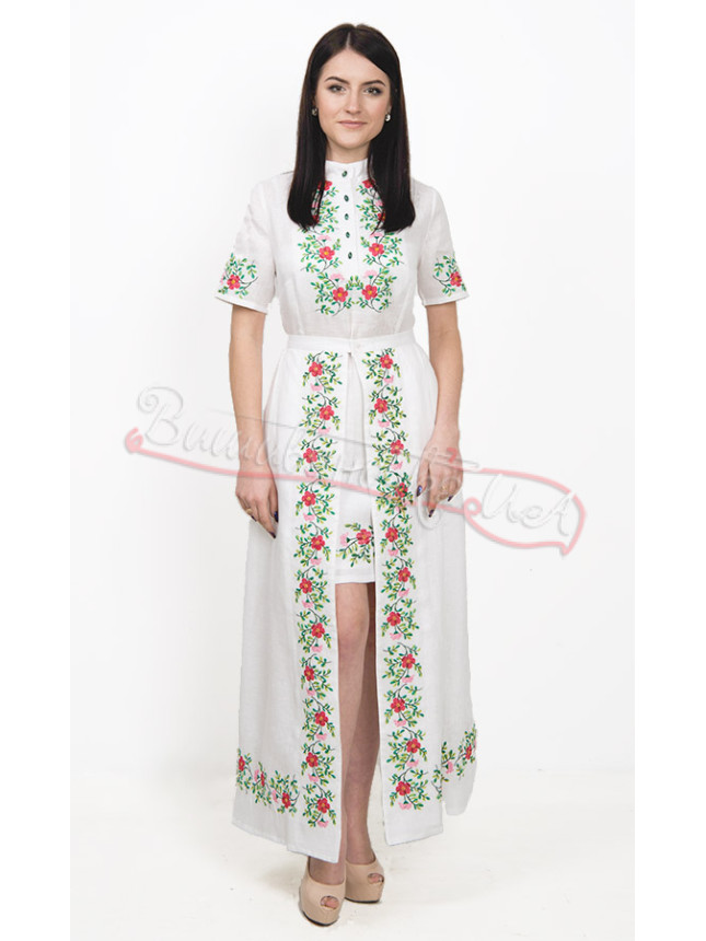 Original suit with graceful embroidery 7241 size 48