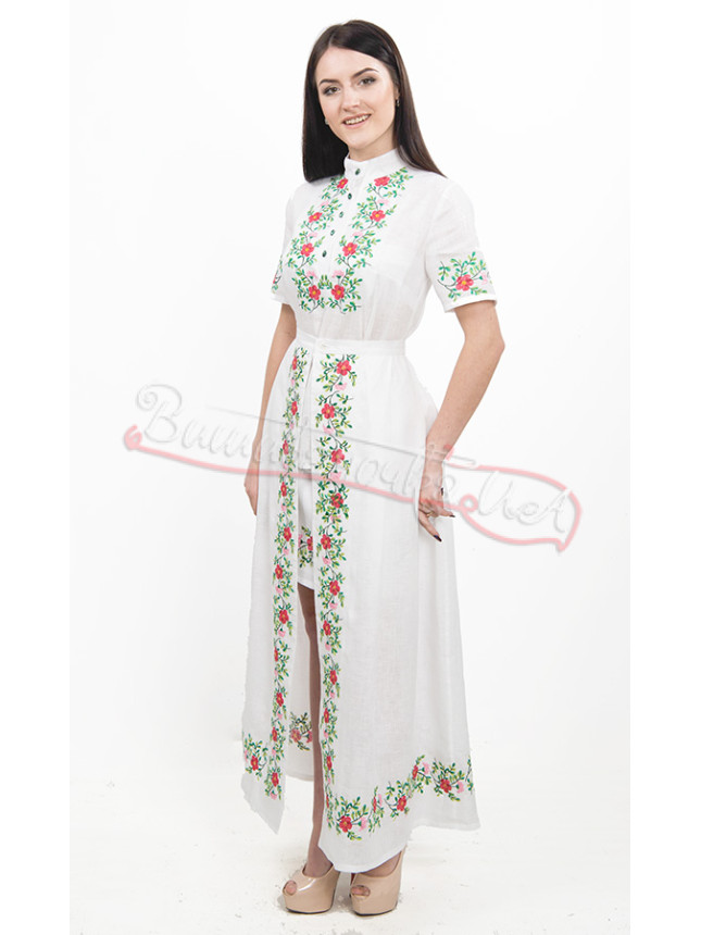 Original suit with graceful embroidery 7241 size 48
