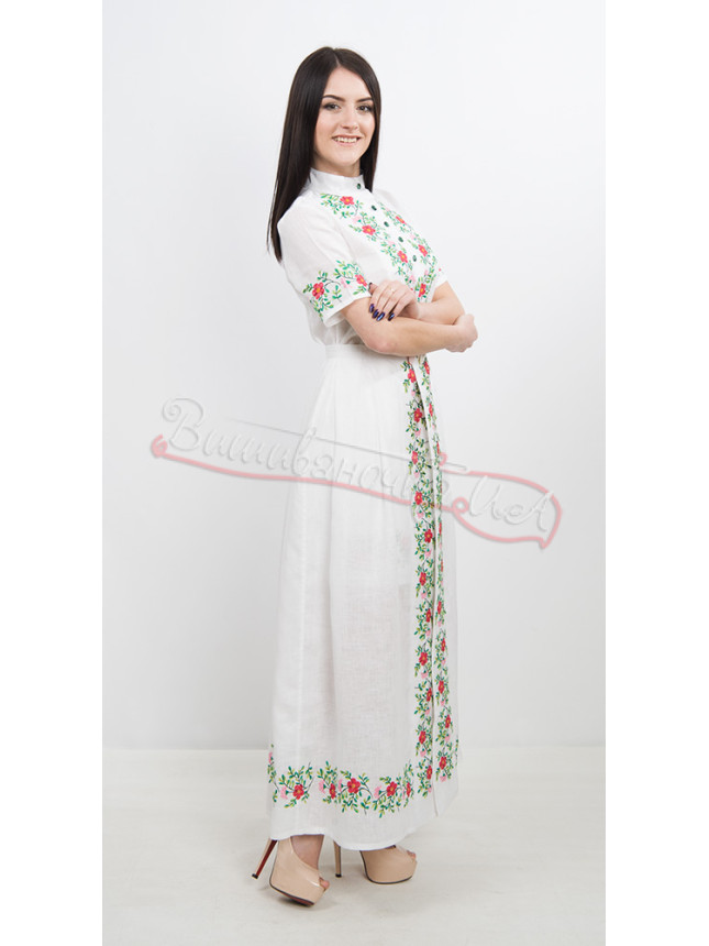 Original suit with graceful embroidery 7241 size 48