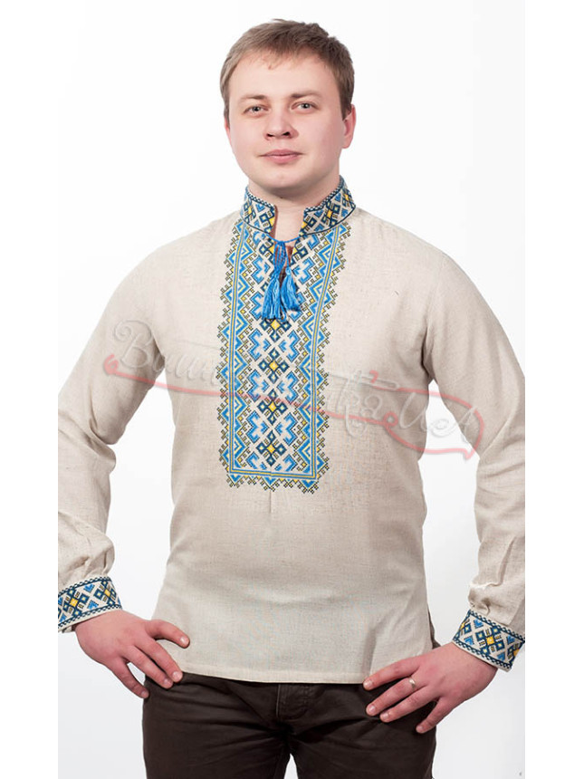 Вишиванка ручної роботи, чоловіча 5116