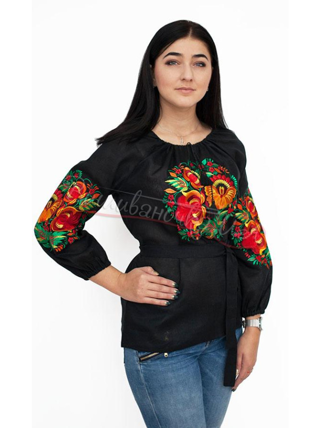 Women's blouse, satin stitch 3118 size 46