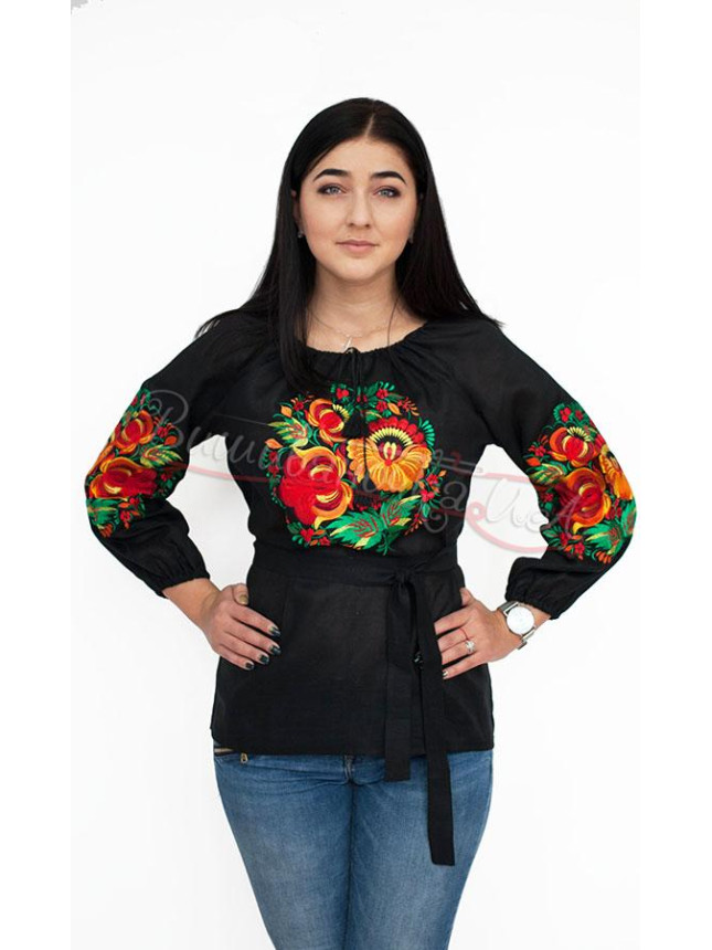 Women's blouse, satin stitch 3118 size 46