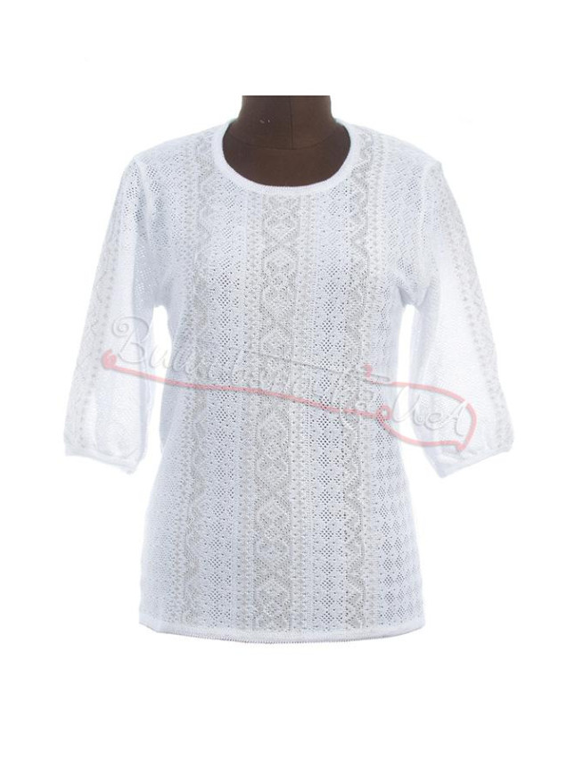 Knitted women's vyshyvanka 5295 size 46
