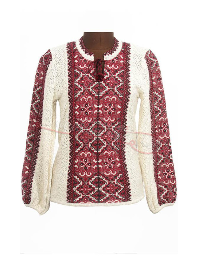 Women's knitted blouse, linen 5226 size 50