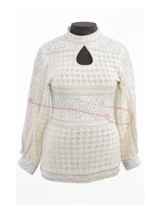 Knitted women's vyshyvanka 5256 size 50