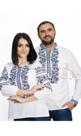 Парні вишиванки з сокальським узором 7390