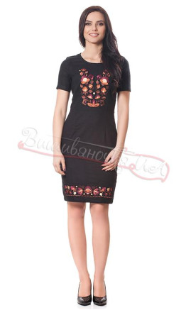 Women's embroidered dress СЛ 146