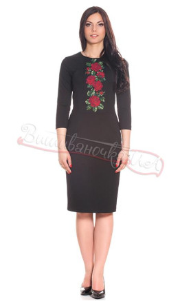 Women's dress on viscose СЛ 106