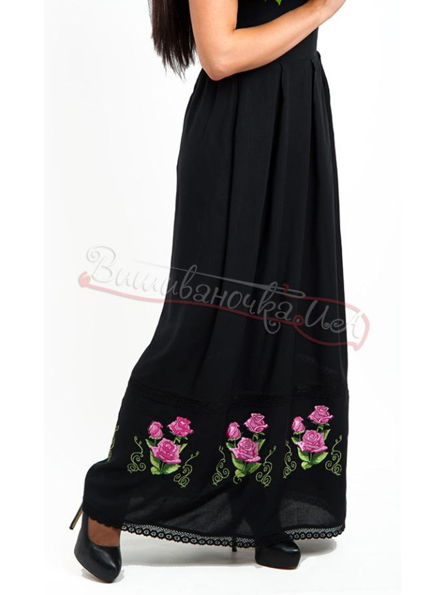 Women's embroidered skirt 7060 size 50 fabric Rayon staple